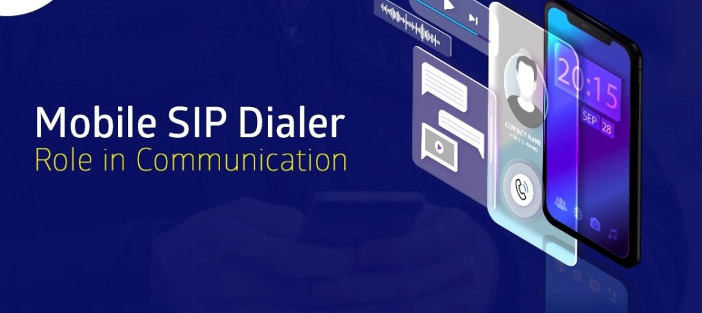 Mobile SIP dialer