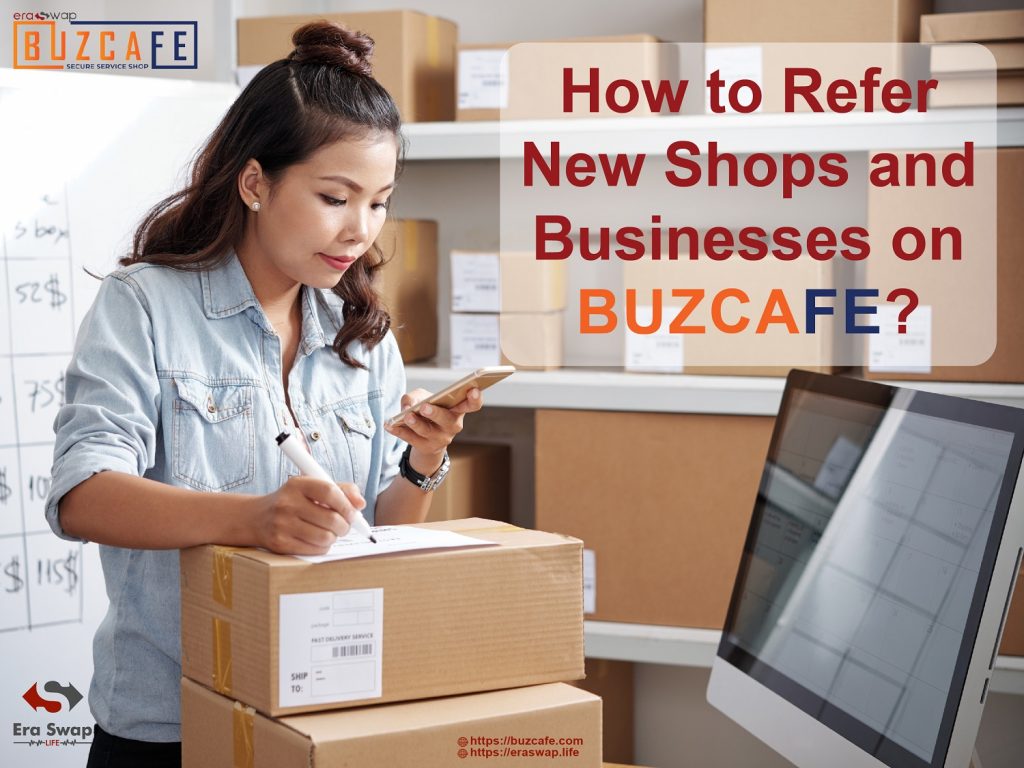 Buzcafe- As a Blockchain baced Shop listing platform