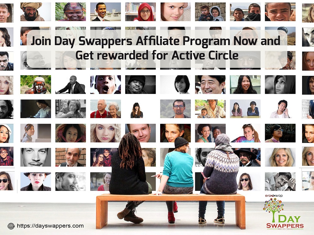 Day Swappers - As a Unique referral Affiliate program of the Era Swap Ecosystem.
