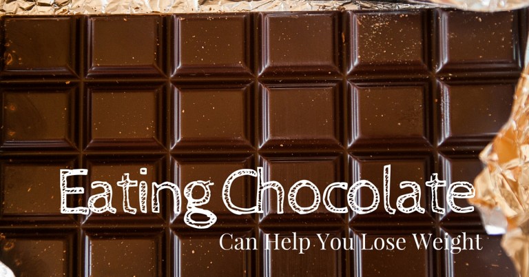 Eat chocolate and lose weight