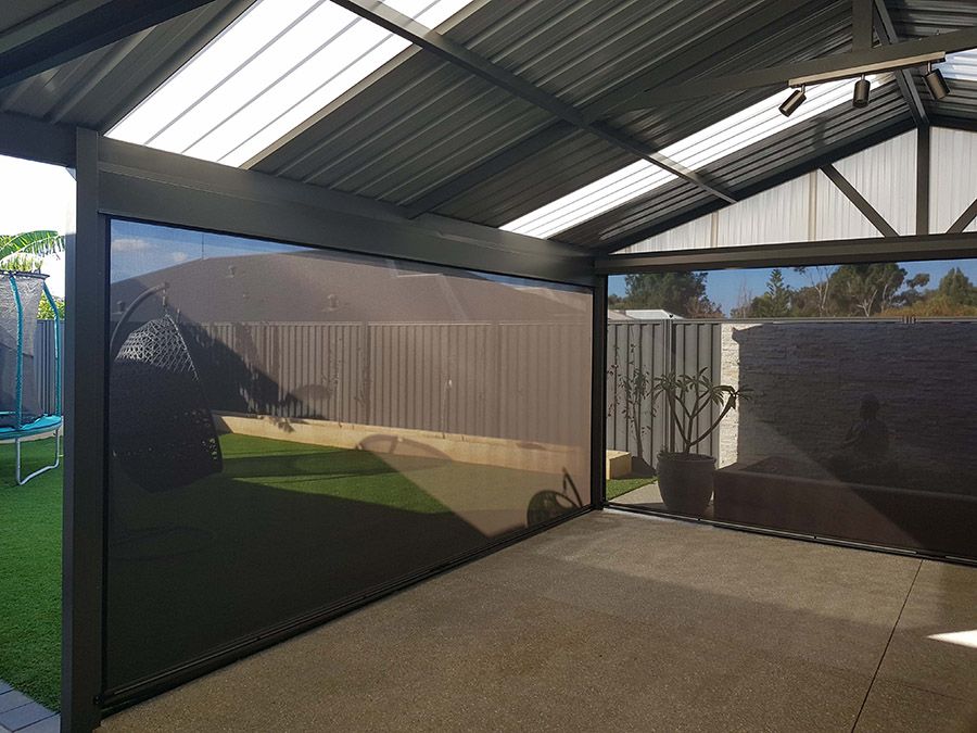 outdoor ziptrak blinds