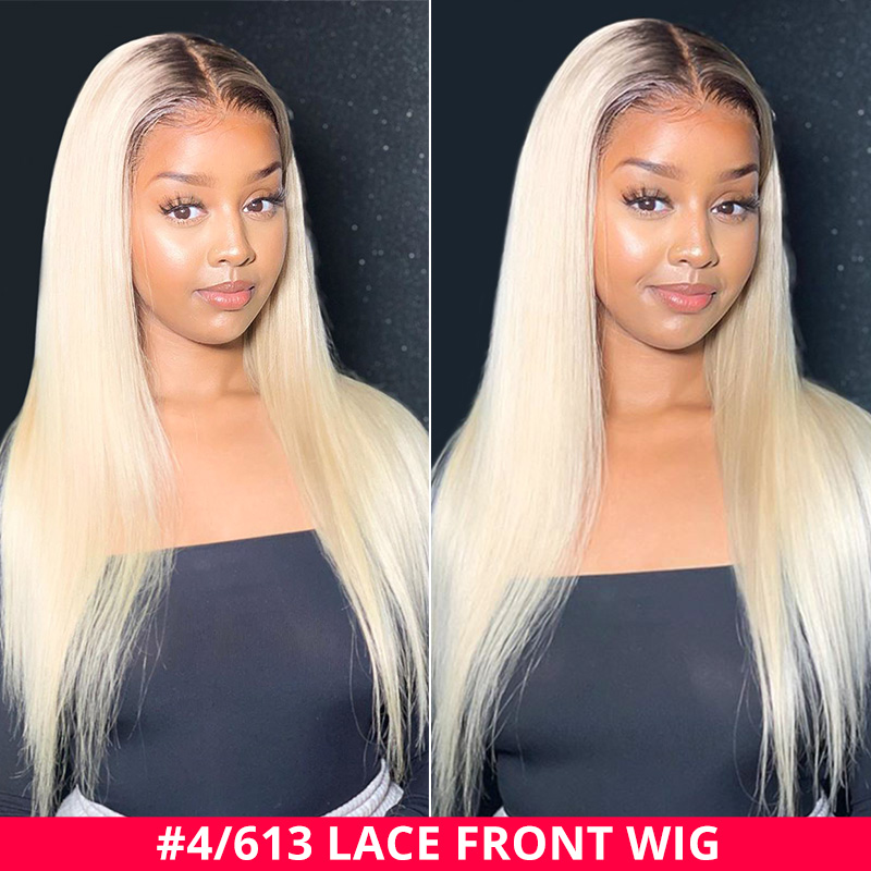 613 blonde lace front wig