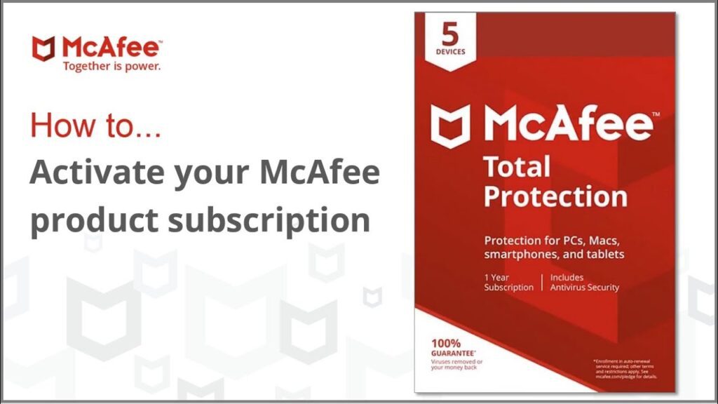 Mcafee.com/activate