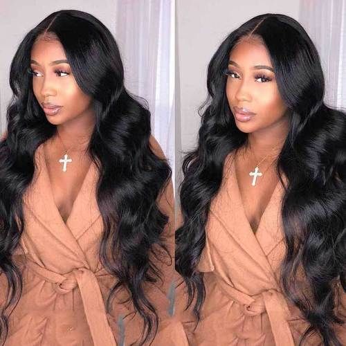 human hair lace front wigs