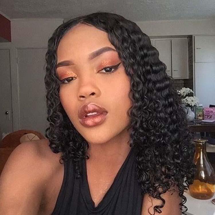 deep wave lace wig