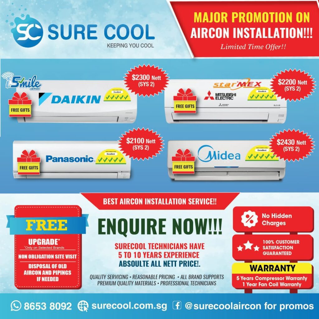 Best Aircon Installation Service Singapore
