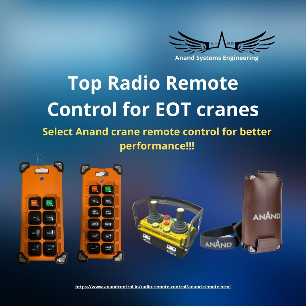 How overhead crane remote control works-Anand Systems Engineering Private Limited