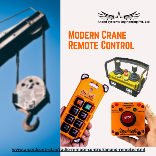 radio remote control for crane-Anand Systems Engineering Private Limited