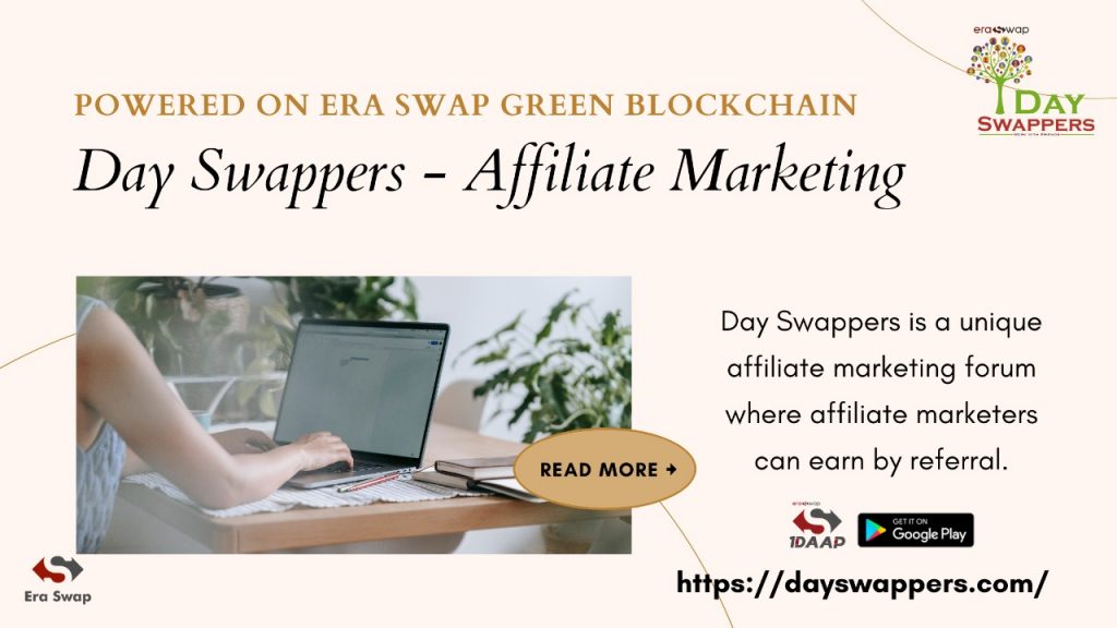 Join Blockchain-based Affiliate Marketing Program - Day Swappers