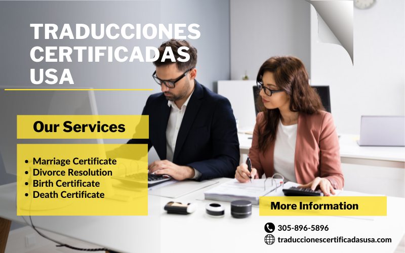 Traducciones Certificadas USA