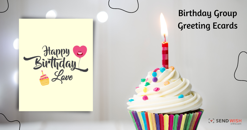 group birthday card