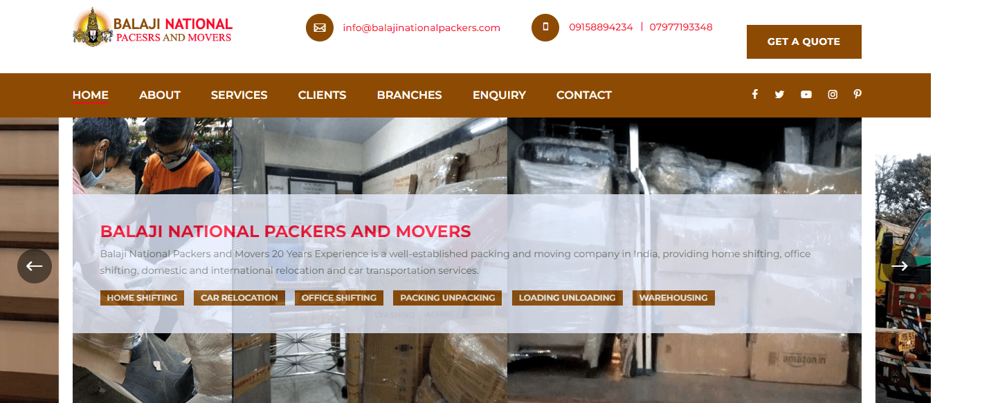Balaji National Packers and Movers
