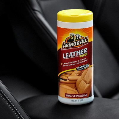 Leather wipes