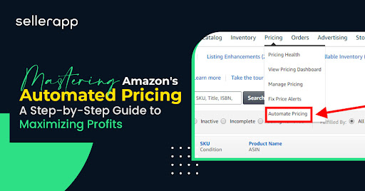 Amazon automated pricing rules