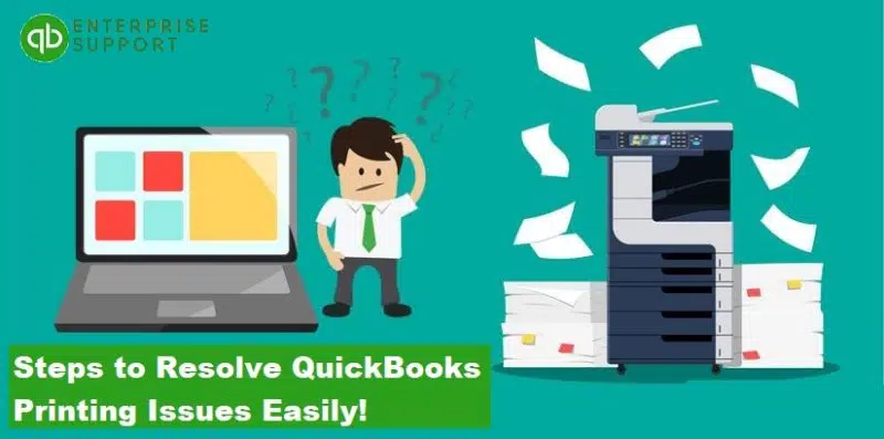fix unable to Print issue in QuickBooks