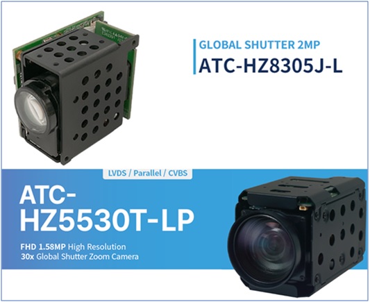 Lightweight, Small Optical Zoom Camera Module for UAV Drones | KT&C