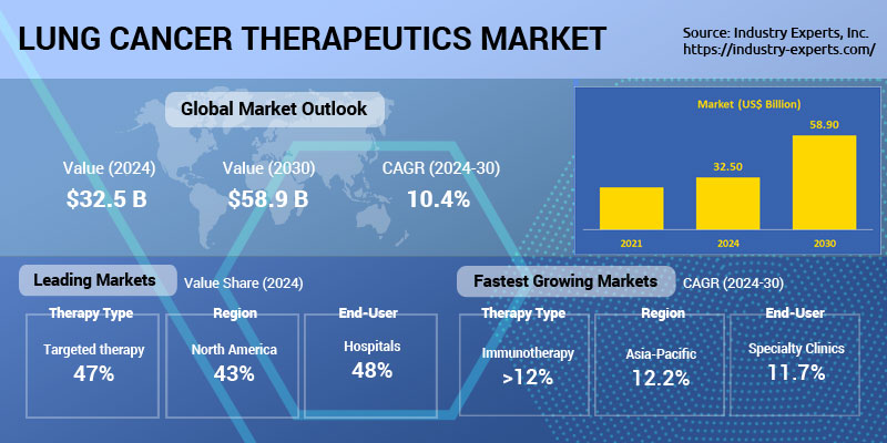 Global Lung Cancer Therapeutics Market