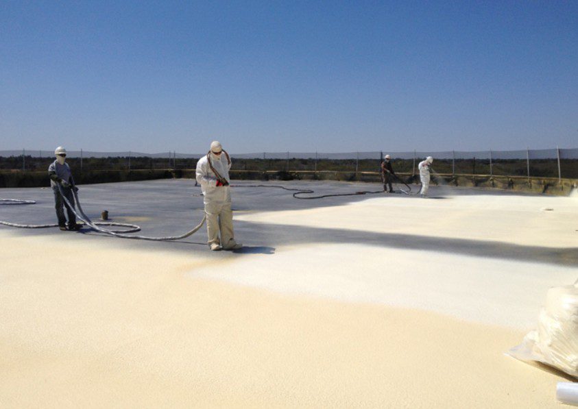 foam roof system Houston TX