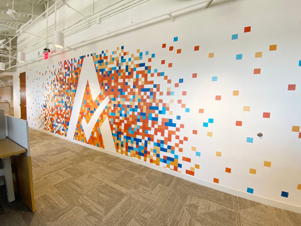 Office wall graphics Virginia Beach VA